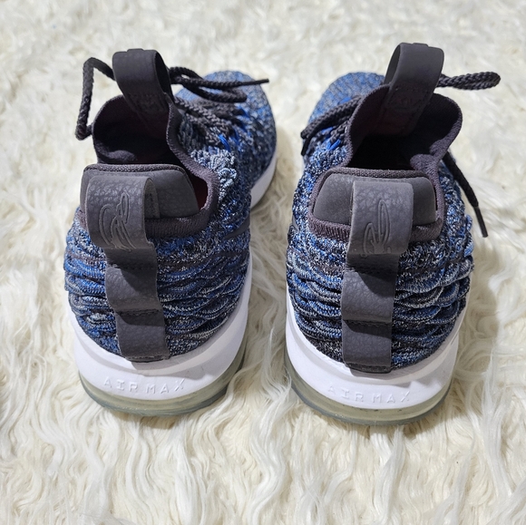 NIKE LEBRON James 15 Low Signal Blue A01755-400 Sneakers Basketball Shoes SZ 8.5 - Picture 5 of 11